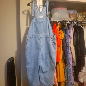 Plus size overalls Capri length